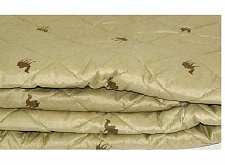 Одеяло Люкс (шерсть верблюжья) утолщенное размер Евро артикул 2137