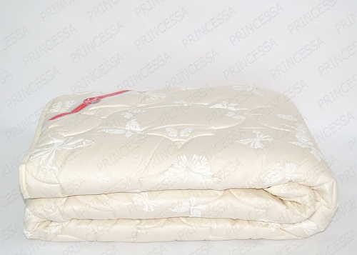 Одеяло Премиум Шелк/Тик Утолщенное размер 2-х спальный артикул 2179