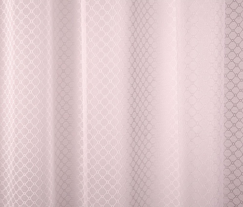 Тюль готовый на шторной ленте Paris цвет Розовый размер 300х260 см арт. 311-04