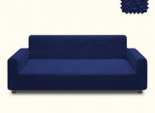Чехол "REWAND" стрейч на диван без оборки, арт. R3-13 цвет 754/300.015 Синий