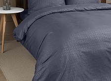 Постельное бельё Макосатин тиснение Protect размер 2-х спальный артикул 58268