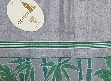 Полотенце  Бамбук размер 70*140 цвет Серый