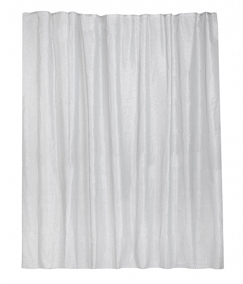 Тюль готовый  на шторной ленте Gatsby цвет Серебряный размер 300х280 см арт. B11-15
