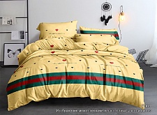 Комплект постельного белья "Полисатин" рисунок 001F МУ размер 1,5 спальный