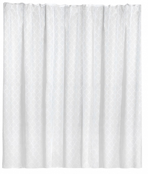 Тюль готовый на шторной ленте Great Gatsby цвет Белый размер 300х280 см арт. B11-23
