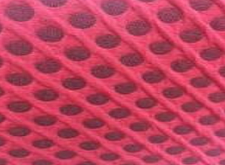 Чехлы Жаккардовые стрейч на стулья с оборкой 6 шт цвет Круг 05-Bordo арт. 399/506.005